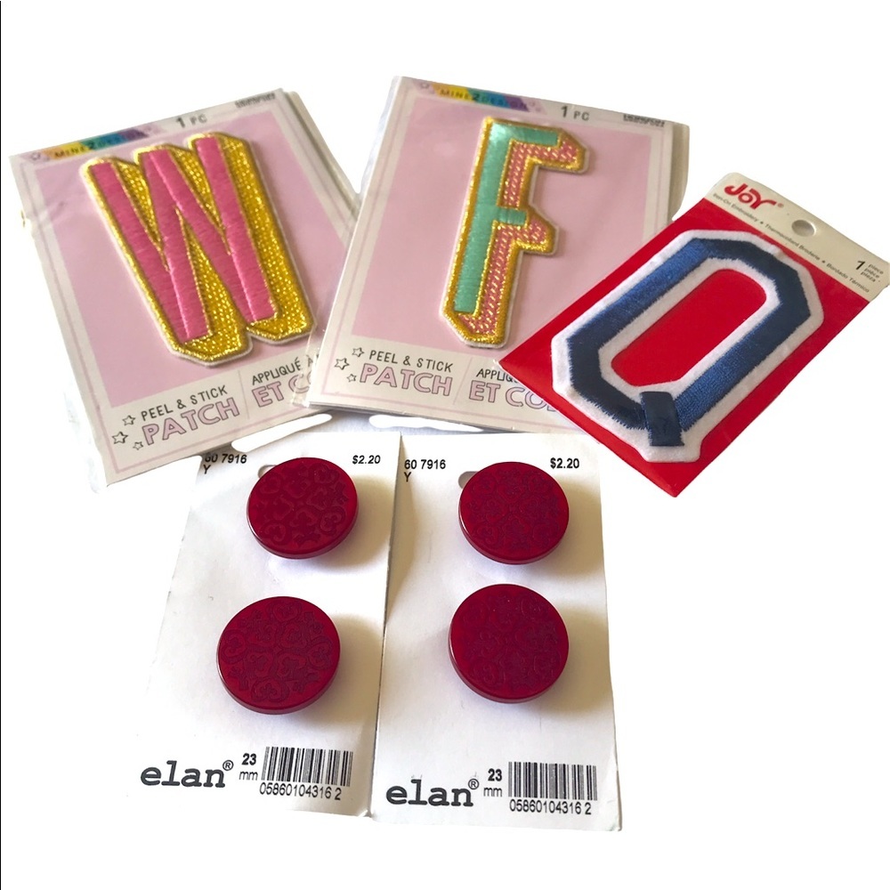 💕 Junk Journal Button Patch Sewing Bundle New Products